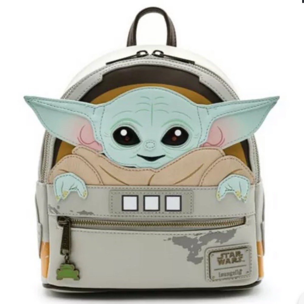 Baby Yoda Loungefly Mini Backpack NWT